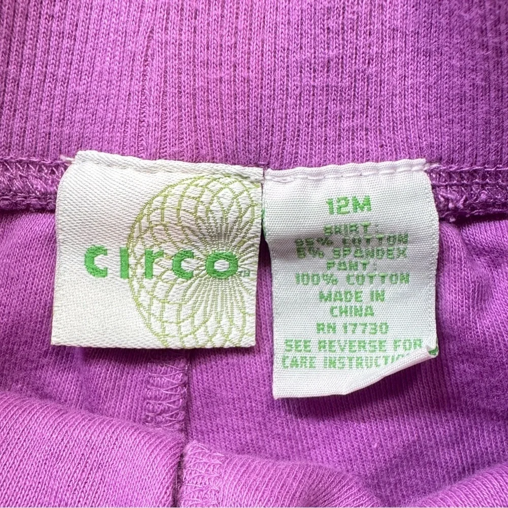 Purple Star Print Circo Skort and Top Matching Set